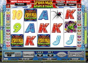 spiderman-spilleautomat